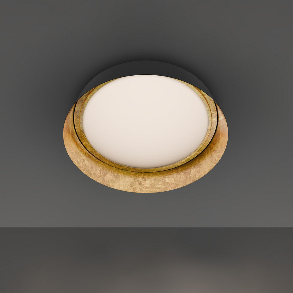 Modern Forms Canada - LED Flush Mount - Gilt - Gold Leaf- Union Lighting Luminaires Decor