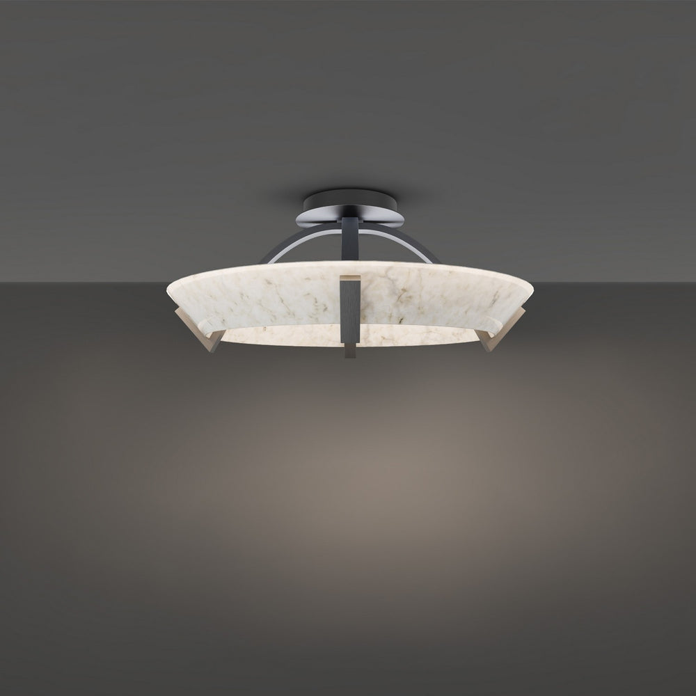 Modern Forms Canada - LED Flush Mount - Copa - Antique Nickel- Union Lighting Luminaires Decor