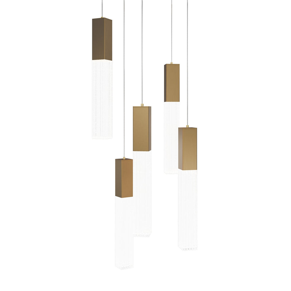 Modern Forms Canada - LED Pendant - Cinema - Aged Brass- Union Lighting Luminaires Decor