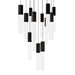 Modern Forms Canada - LED Pendant - Cinema - Black- Union Lighting Luminaires Decor