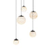 Modern Forms Canada - LED Pendant - Pisces - Black- Union Lighting Luminaires Decor