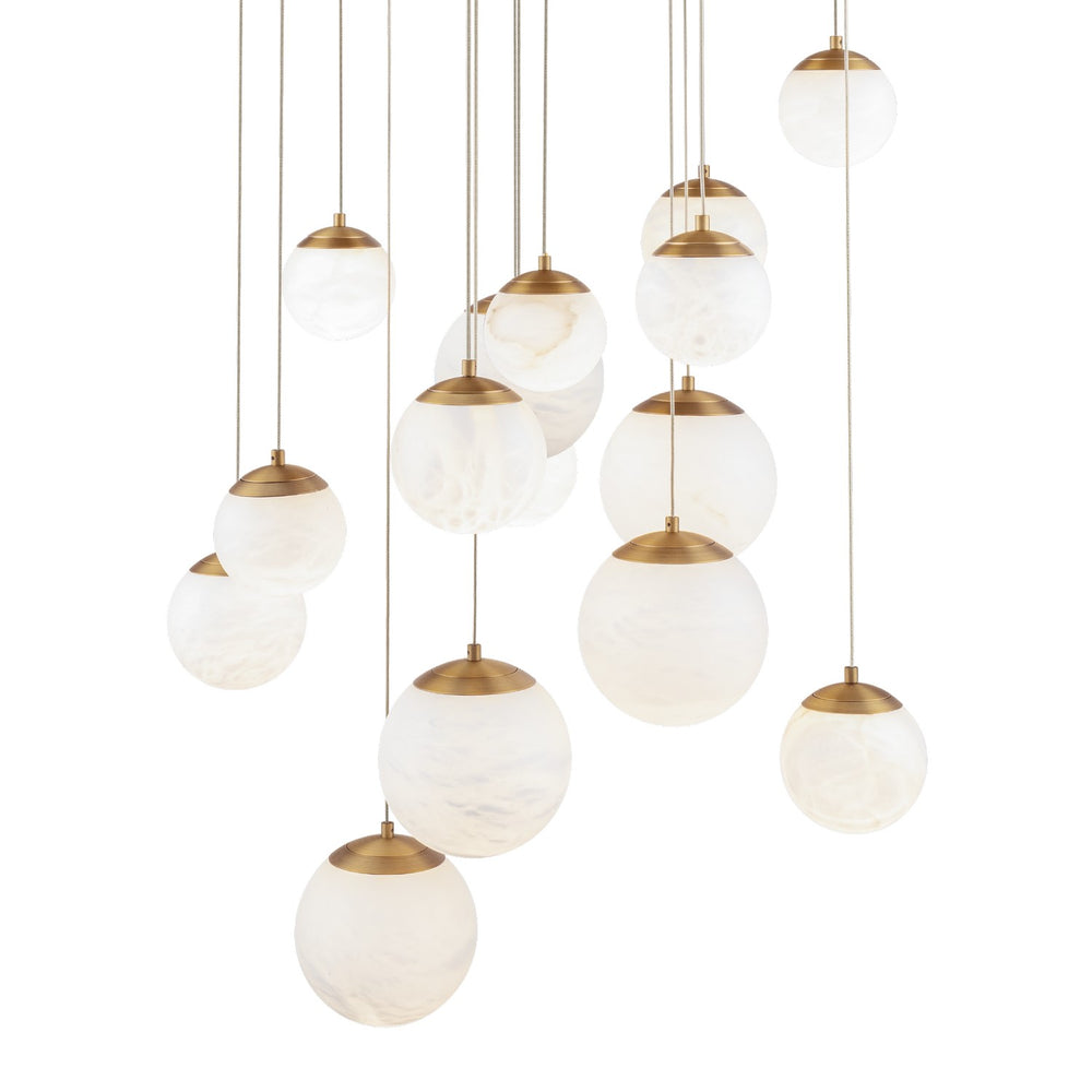 Modern Forms Canada - LED Pendant - Pisces - Aged Brass- Union Lighting Luminaires Decor