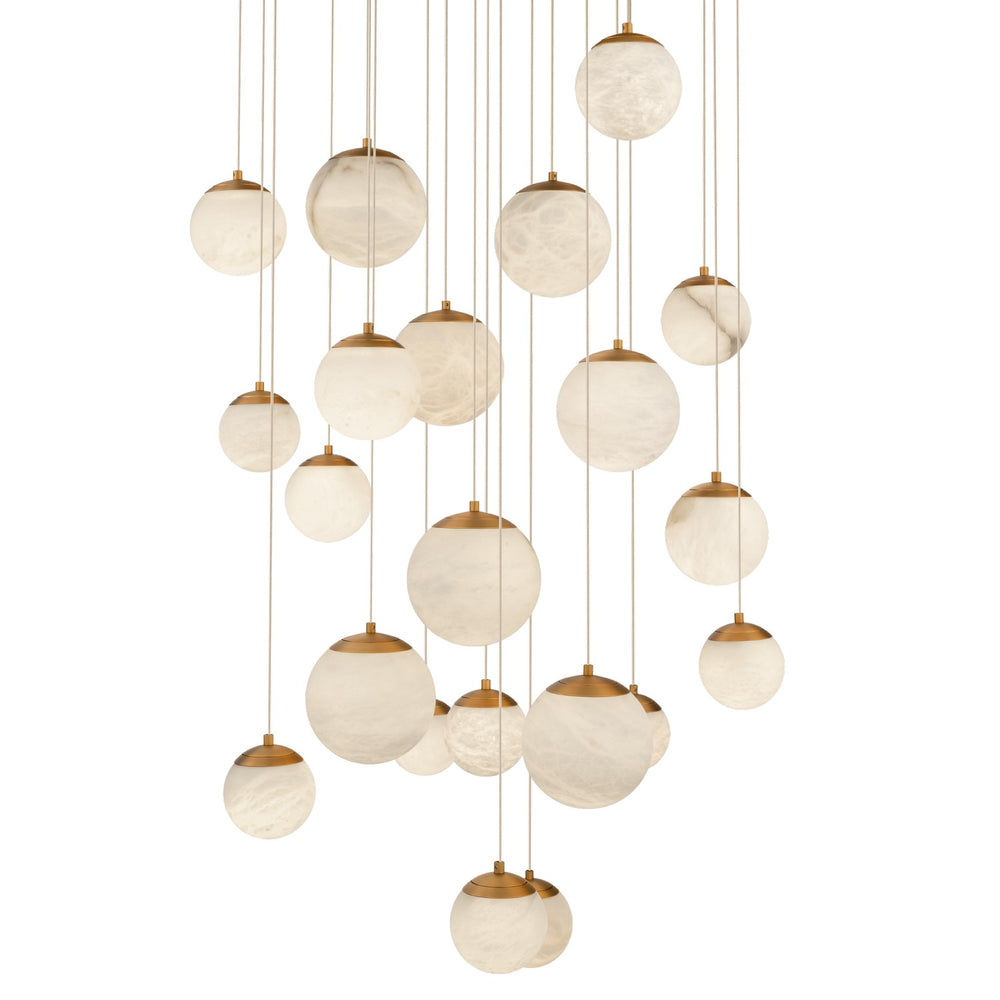 Modern Forms Canada - LED Pendant - Pisces - Aged Brass- Union Lighting Luminaires Decor