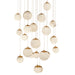 Modern Forms Canada - LED Pendant - Pisces - Aged Brass- Union Lighting Luminaires Decor