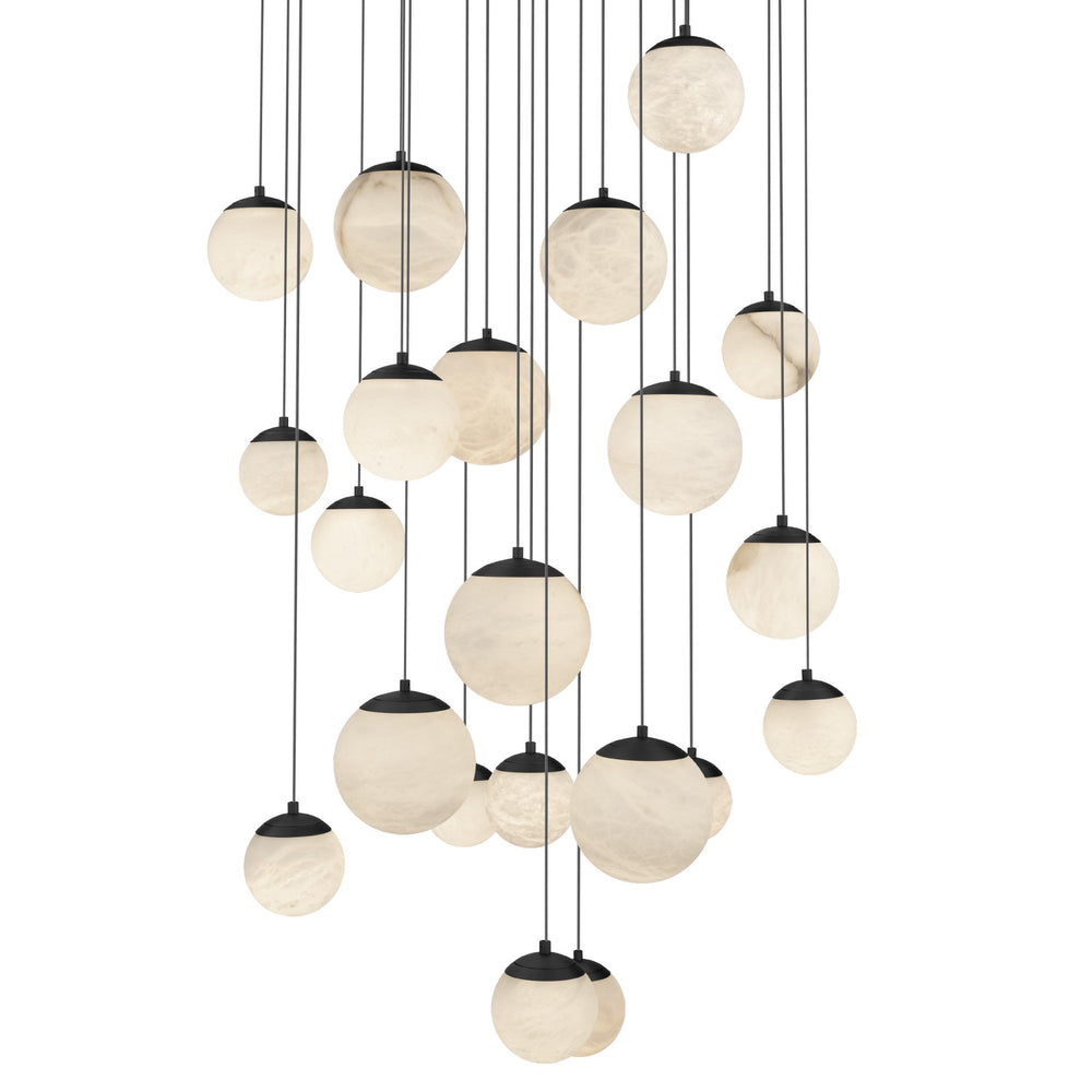 Modern Forms Canada - LED Pendant - Pisces - Black- Union Lighting Luminaires Decor