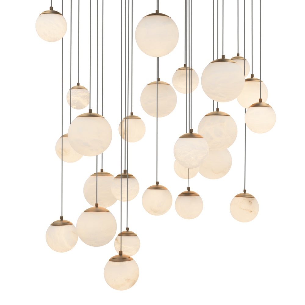 Modern Forms Canada - LED Pendant - Pisces - Aged Brass- Union Lighting Luminaires Decor