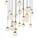 Modern Forms Canada - LED Pendant - Pisces - Black- Union Lighting Luminaires Decor