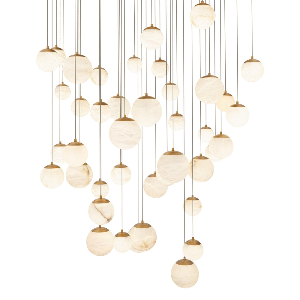 Modern Forms Canada - LED Pendant - Pisces - Aged Brass- Union Lighting Luminaires Decor