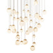 Modern Forms Canada - LED Pendant - Pisces - Aged Brass- Union Lighting Luminaires Decor