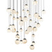 Modern Forms Canada - LED Pendant - Pisces - Black- Union Lighting Luminaires Decor