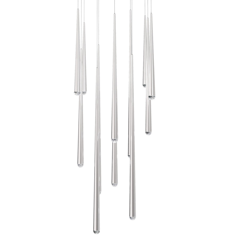 Modern Forms Canada - LED Pendant - Cascade - Polished Nickel- Union Lighting Luminaires Decor