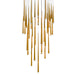 Modern Forms Canada - LED Pendant - Cascade - Aged Brass- Union Lighting Luminaires Decor
