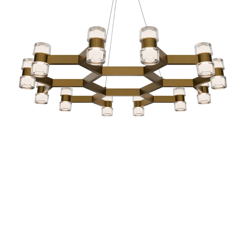 Modern Forms Canada - LED Pendant - Dashe - Aged Brass- Union Lighting Luminaires Decor