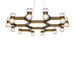 Modern Forms Canada - LED Pendant - Dashe - Aged Brass- Union Lighting Luminaires Decor