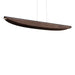 Modern Forms Canada - LED Linear Pendant - Kiefer - Black/Dark Walnut- Union Lighting Luminaires Decor