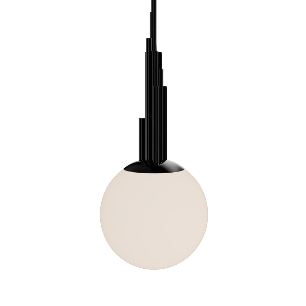 Modern Forms Canada - LED Pendant - Sybil - Polished Black Nickel- Union Lighting Luminaires Decor