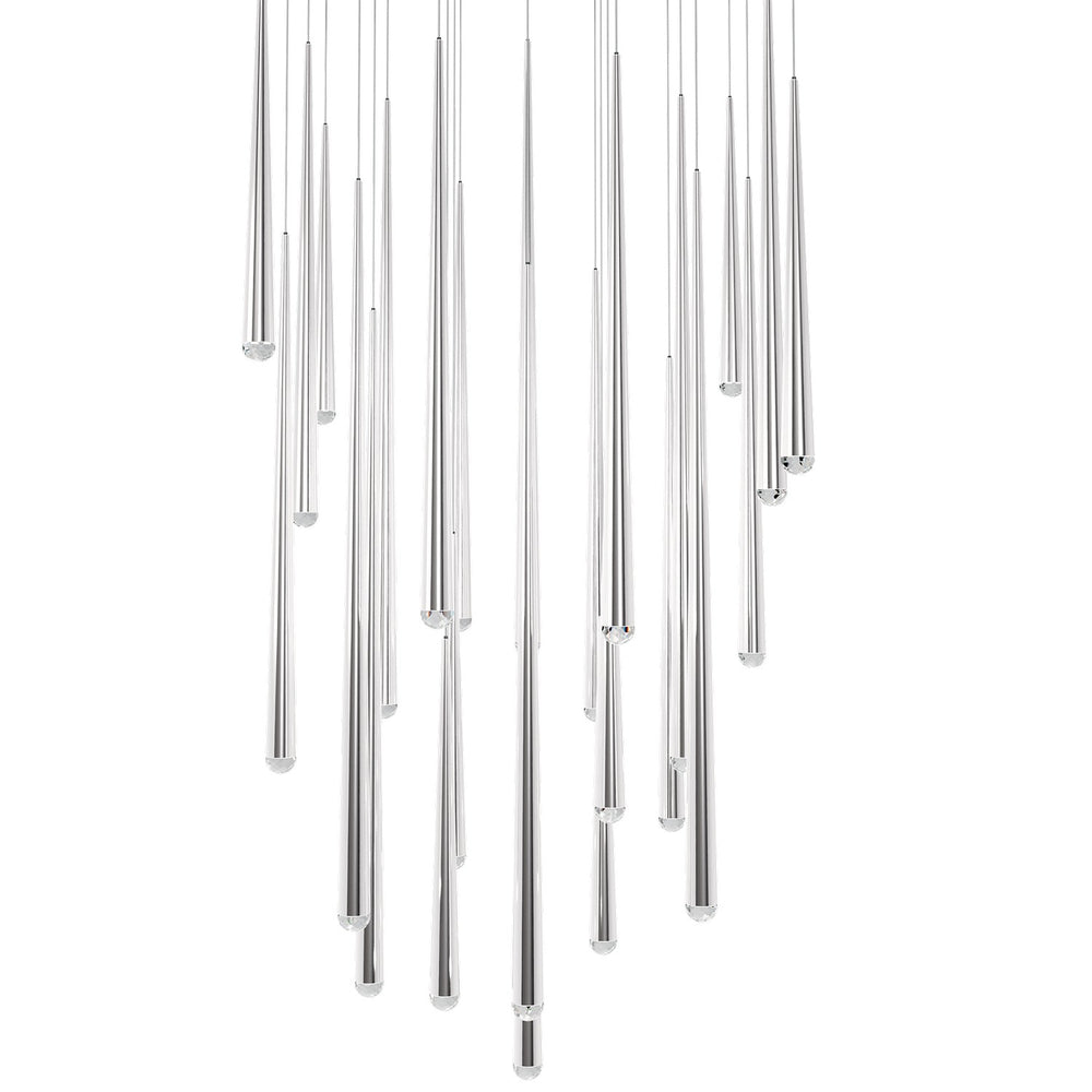 Modern Forms Canada - LED Pendant - Cascade - Polished Nickel- Union Lighting Luminaires Decor