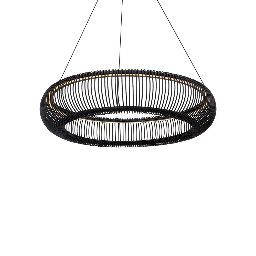 Modern Forms Canada - LED Pendant - Lute - Black- Union Lighting Luminaires Decor