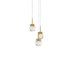 Modern Forms Canada - LED Pendant - Double Bubble - Aged Brass- Union Lighting Luminaires Decor