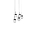 Modern Forms Canada - LED Pendant - Double Bubble - Black- Union Lighting Luminaires Decor