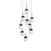 Modern Forms Canada - LED Pendant - Double Bubble - Black- Union Lighting Luminaires Decor