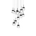 Modern Forms Canada - LED Pendant - Double Bubble - Black- Union Lighting Luminaires Decor