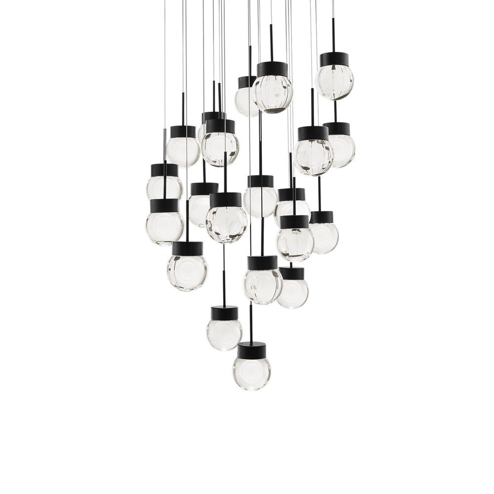 Modern Forms Canada - LED Pendant - Double Bubble - Black- Union Lighting Luminaires Decor