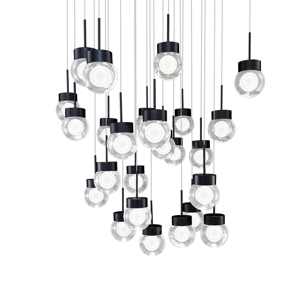 Modern Forms Canada - LED Pendant - Double Bubble - Black- Union Lighting Luminaires Decor