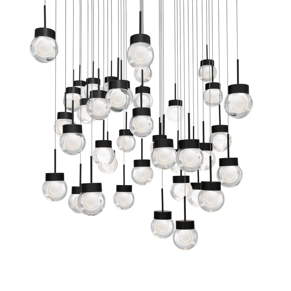 Modern Forms Canada - LED Pendant - Double Bubble - Black- Union Lighting Luminaires Decor