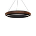 Modern Forms Canada - LED Pendant - Delaney - Black/Dark Walnut- Union Lighting Luminaires Decor