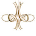 Modern Forms Canada - LED Pendant - Fleur De Lis - Aged Brass- Union Lighting Luminaires Decor
