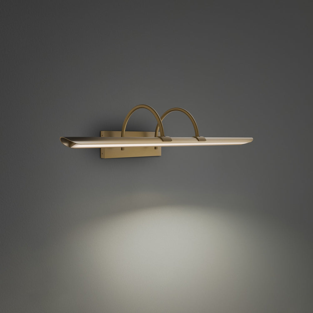 Modern Forms Canada - LED Picture Light - Ansel - Aged Brass- Union Lighting Luminaires Decor