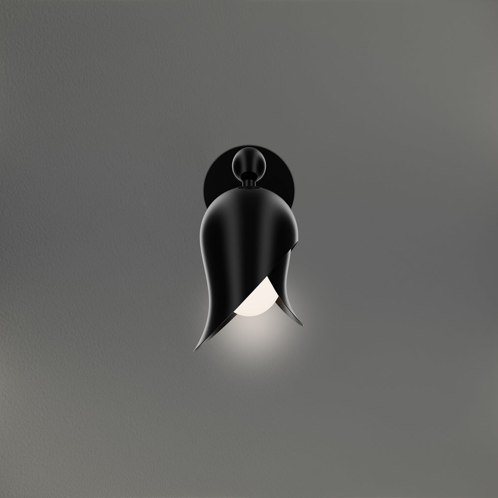 Modern Forms Canada - LED Wall Sconce - Elixir - Polished Black Nickel/Black- Union Lighting Luminaires Decor
