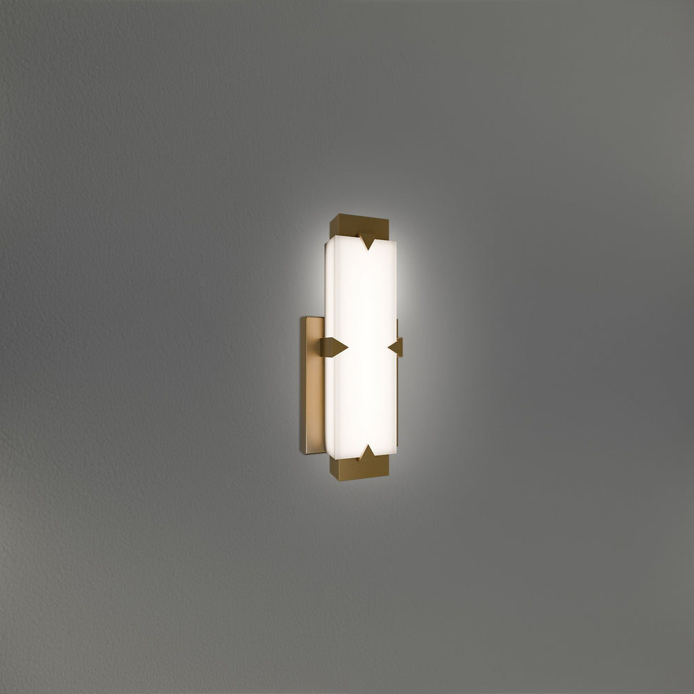 Modern Forms Canada - LED Wall Sconce - Carlisle - Aged Brass- Union Lighting Luminaires Decor