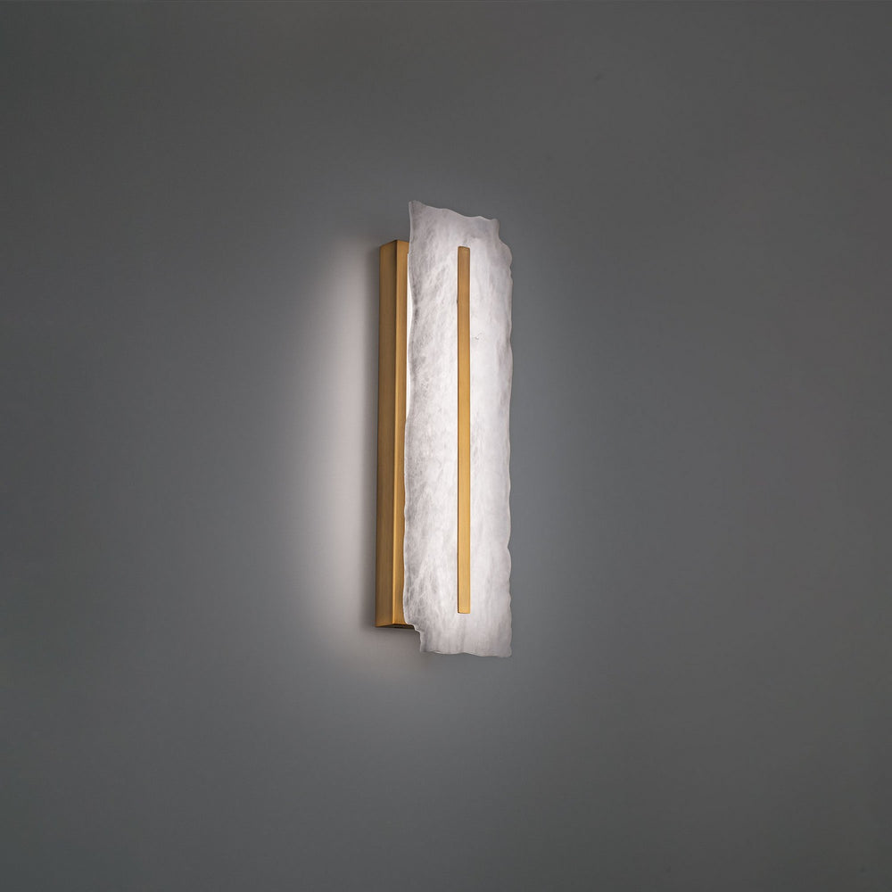 Modern Forms Canada - LED Wall Sconce - Taffeta - Aged Brass- Union Lighting Luminaires Decor