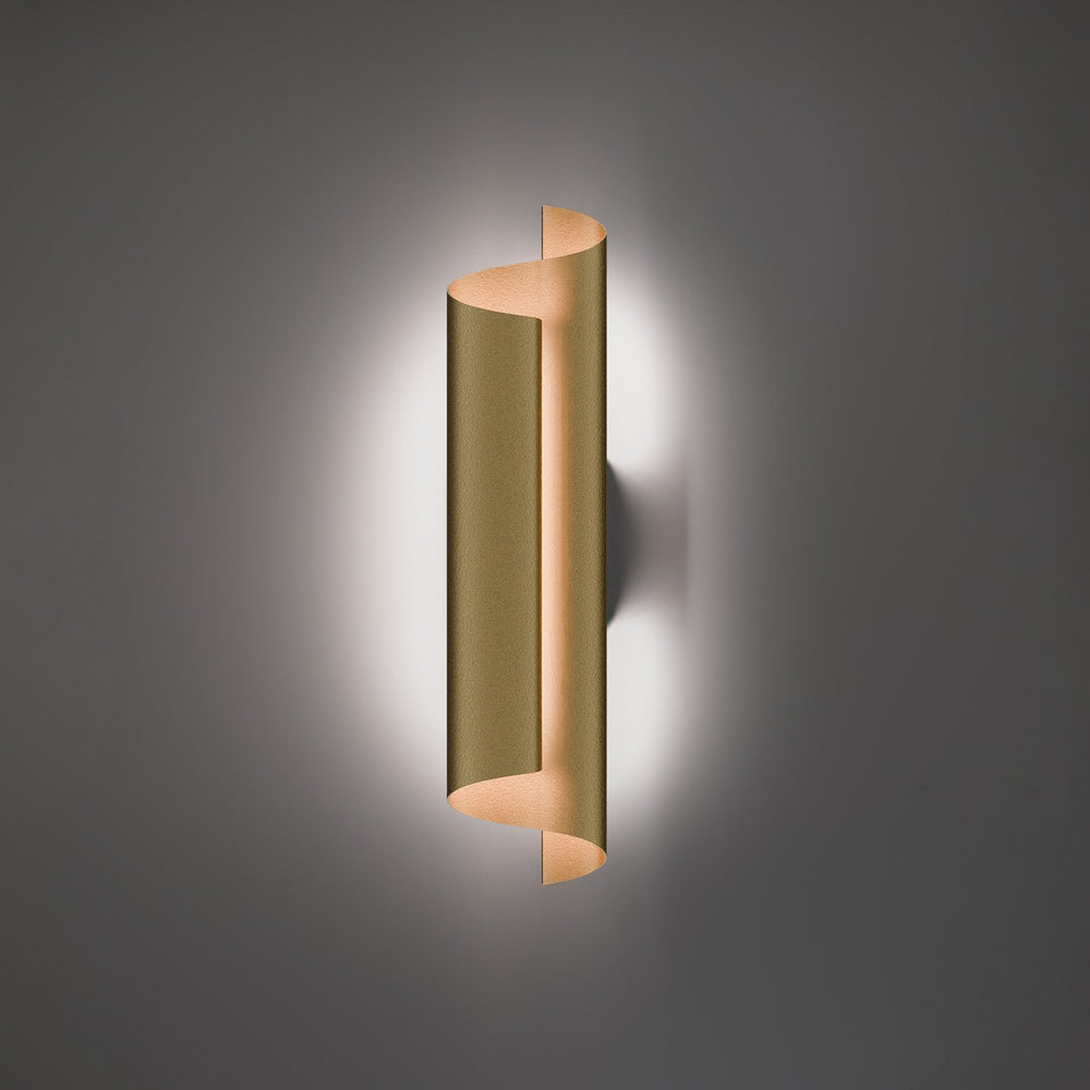 Modern Forms Canada - LED Wall Sconce - Pirouette - Aged Brass- Union Lighting Luminaires Decor
