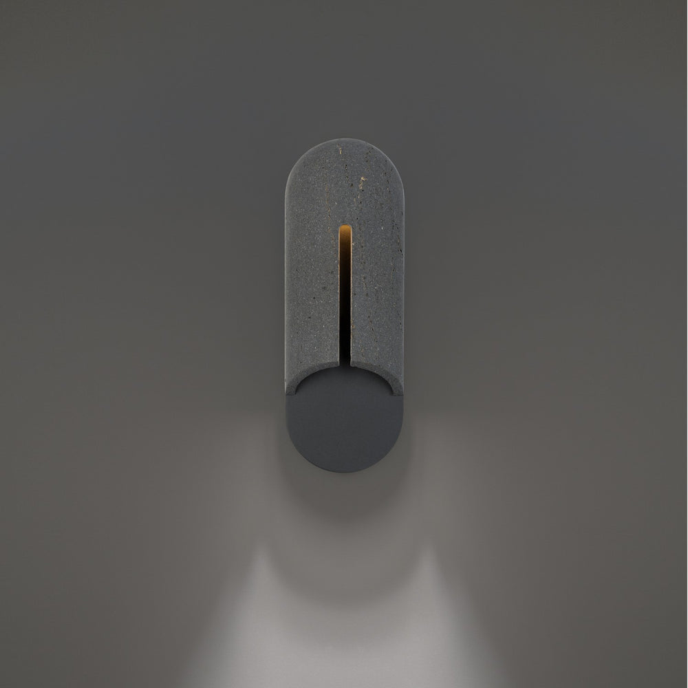 Modern Forms Canada - LED Outdoor Wall Sconce - Clog - Bassalt Stone/Black- Union Lighting Luminaires Decor