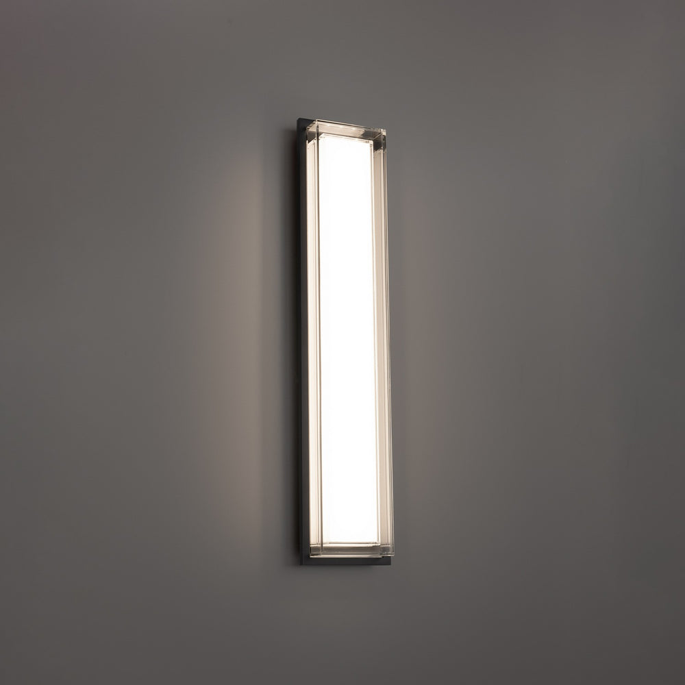 Modern Forms Canada - LED Outdoor Wall Sconce - Ice Bar - Black- Union Lighting Luminaires Decor