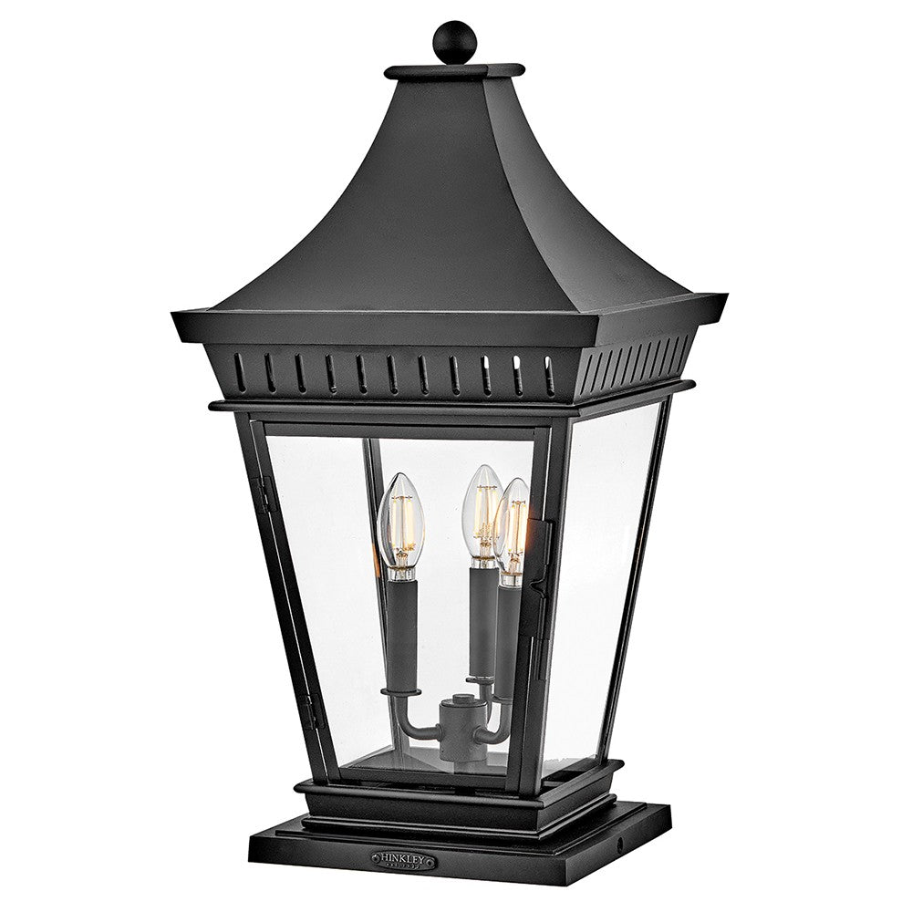 Hinkley Canada - LED Pier Mount - Chapel Hill - Museum Black- Union Lighting Luminaires Decor