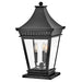 Hinkley Canada - LED Pier Mount - Chapel Hill - Museum Black- Union Lighting Luminaires Decor