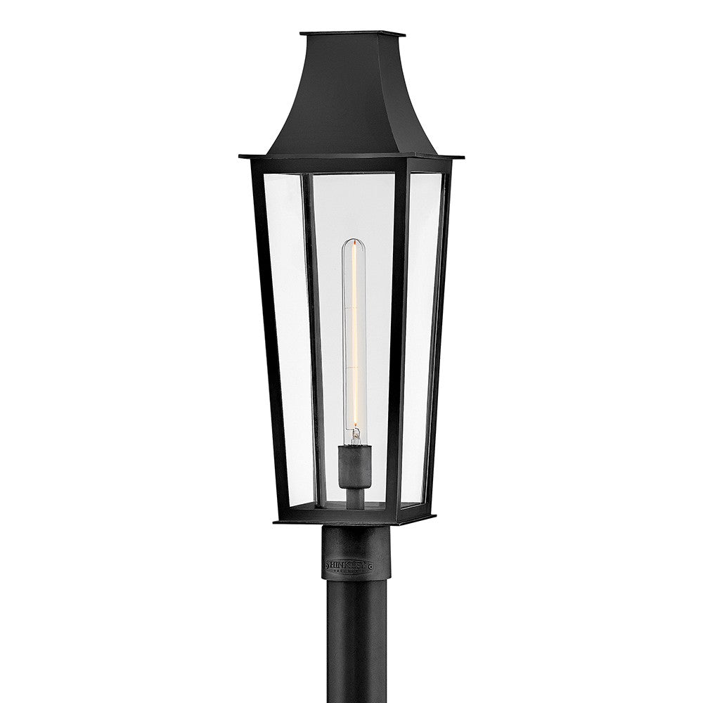 Hinkley Canada - LED Post Mount - Georgetown - Black- Union Lighting Luminaires Decor