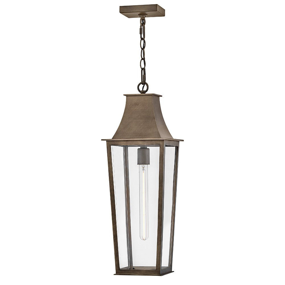 Hinkley Canada - LED Hanging Lantern - Georgetown - Burnished Bronze- Union Lighting Luminaires Decor