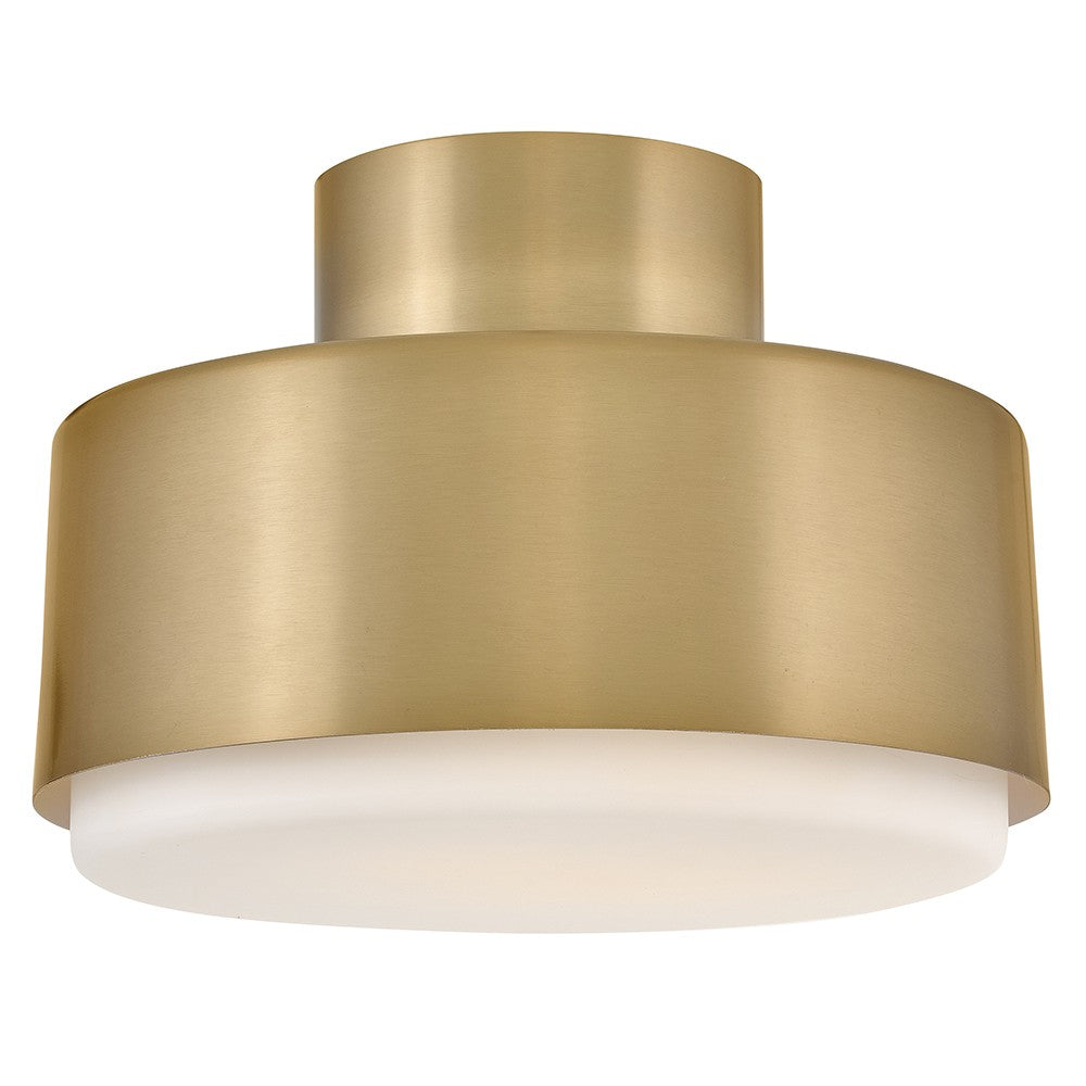 Hinkley Canada - LED Semi-Flush Mount - Cedric - Lacquered Brass- Union Lighting Luminaires Decor