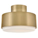 Hinkley Canada - LED Semi-Flush Mount - Cedric - Lacquered Brass- Union Lighting Luminaires Decor