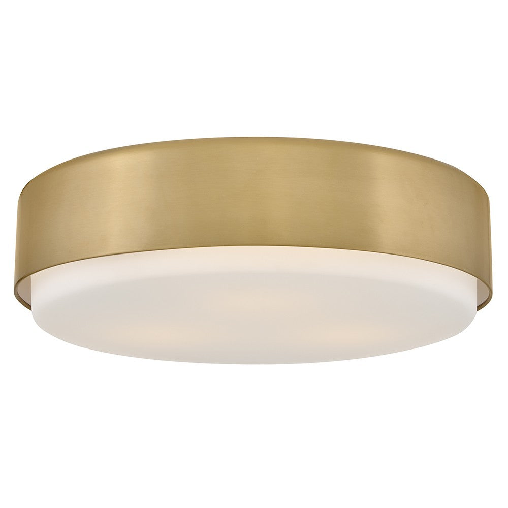 Hinkley Canada - LED Flush Mount - Cedric - Lacquered Brass- Union Lighting Luminaires Decor