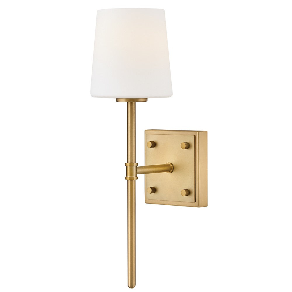Hinkley Canada - LED Wall Sconce - Saunders - Lacquered Brass- Union Lighting Luminaires Decor