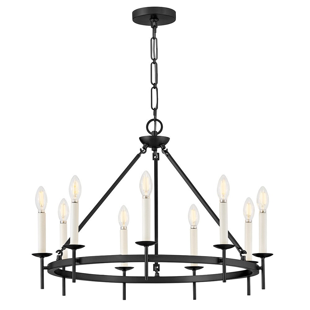 Hinkley Canada - LED Chandelier - Copley - Black- Union Lighting Luminaires Decor
