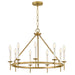 Hinkley Canada - LED Chandelier - Copley - Lacquered Brass- Union Lighting Luminaires Decor
