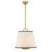 Hinkley Canada - LED Pendant - Sonia - Lacquered Brass- Union Lighting Luminaires Decor