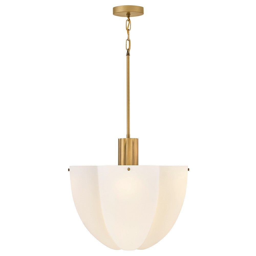 Hinkley Canada - LED Pendant - Becca - Heritage Brass- Union Lighting Luminaires Decor